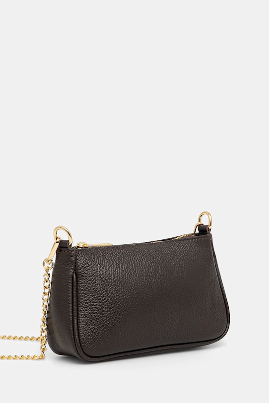 Answear.LAB torebka skórzana MBP086HO1.hak brązowy WA25