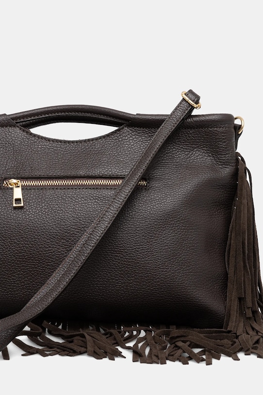 Doplňky Kožená kabelka Answear.LAB MBP105HG2.hak hnědá