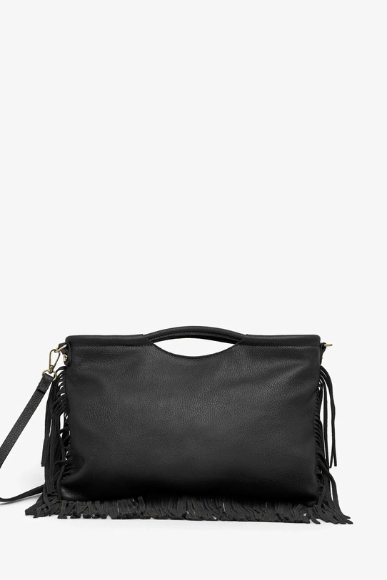 Kožna torba Answear.LAB MBP105HG2.hak crna