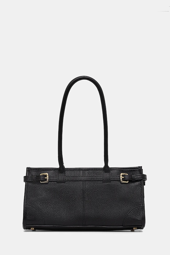 Answear.LAB poseta de piele uni negru MBP104EW2.iak