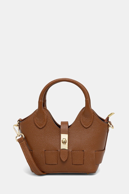 Answear.LAB poseta de piele uni maro 1096