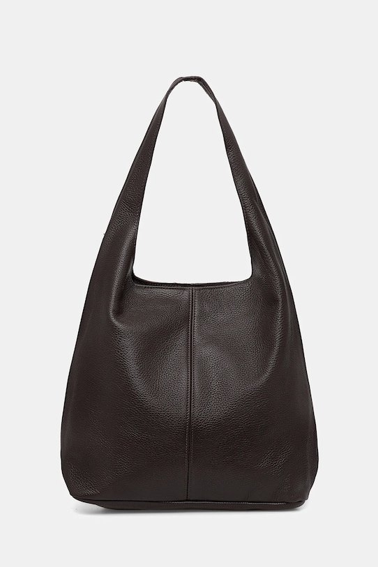 Answear.LAB torebka skórzana skóra licowa brązowy 920.hak