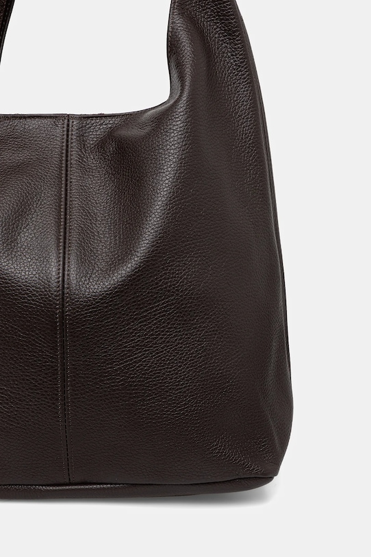 Akcesoria Answear.LAB torebka skórzana 920.hak brązowy