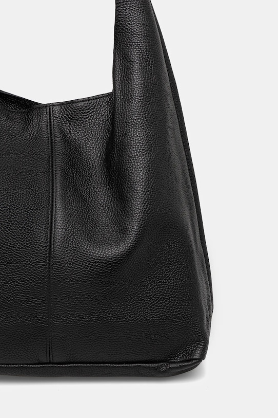 Akcesoria Answear.LAB torebka skórzana 920.hak czarny