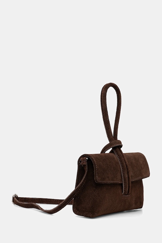 Answear.LAB kopertówka zamszowa 1013 brązowy WS26