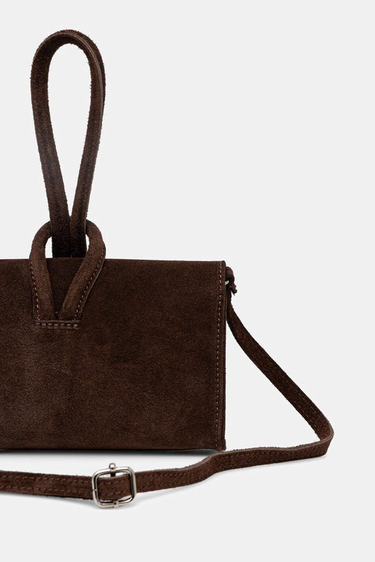 Akcesoria Answear.LAB kopertówka zamszowa 1013 brązowy