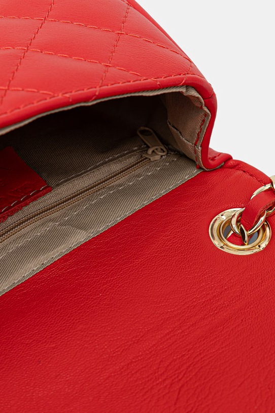 Answear.LAB torebka crossbody damska skórzana 0067.hak czerwony