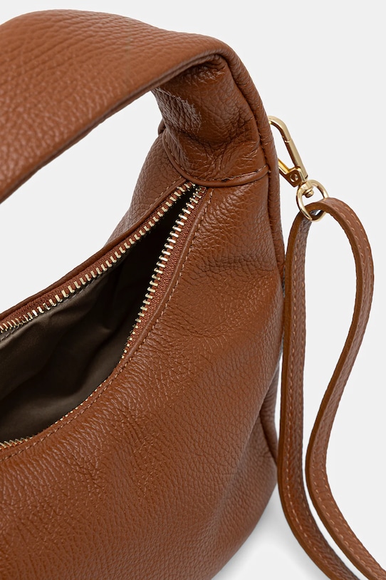 Answear.LAB torebka skórzana 251016-1.hak brązowy