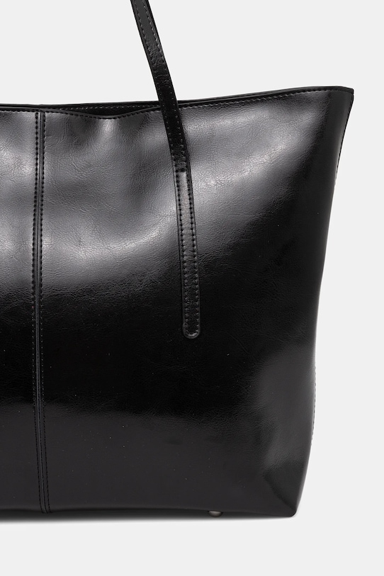 Akcesoria Answear.LAB torebka skórzana SX9.CMS czarny