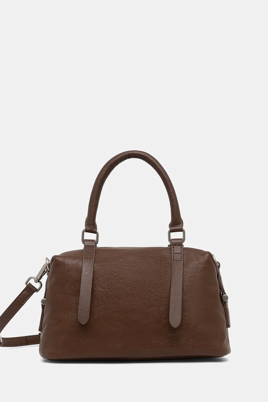 Answear.LAB torebka skórzana skóra licowa brązowy LS2.CMS