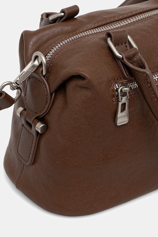 Answear.LAB torebka skórzana brązowy LS2.CMS
