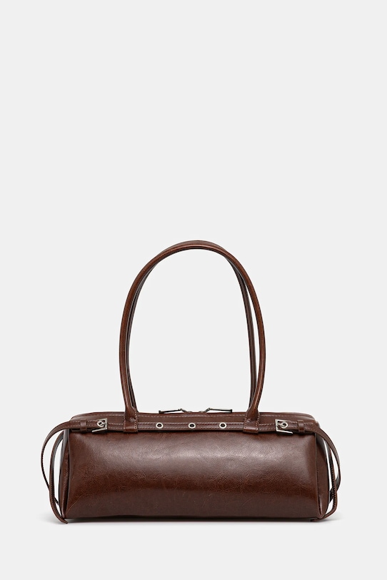 Answear.LAB torebka skórzana skóra licowa brązowy LS11.CMS