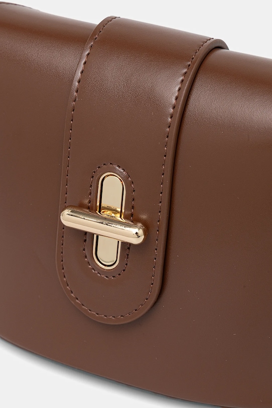 Answear.LAB torebka skórzana brązowy LS5A.CMS