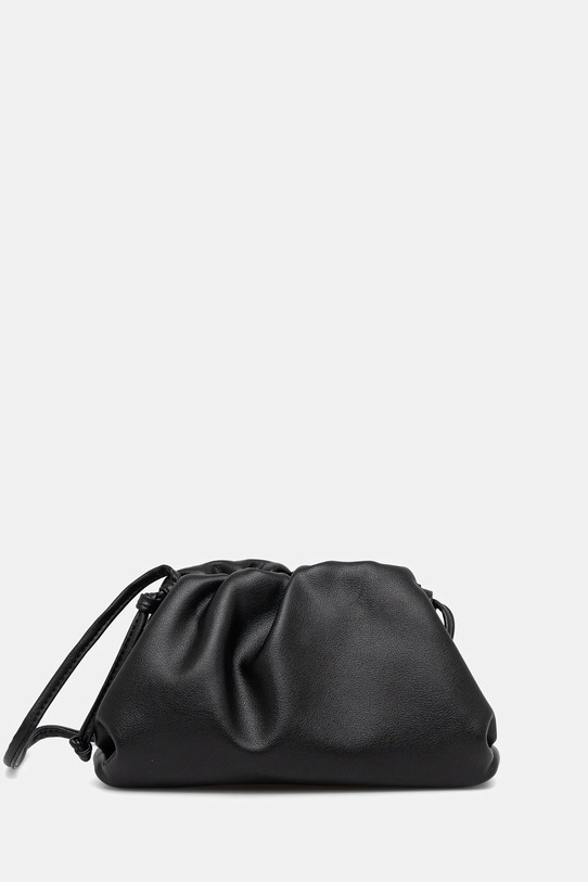 Answear.LAB torebka skórzana skóra licowa czarny YM.1.CMS