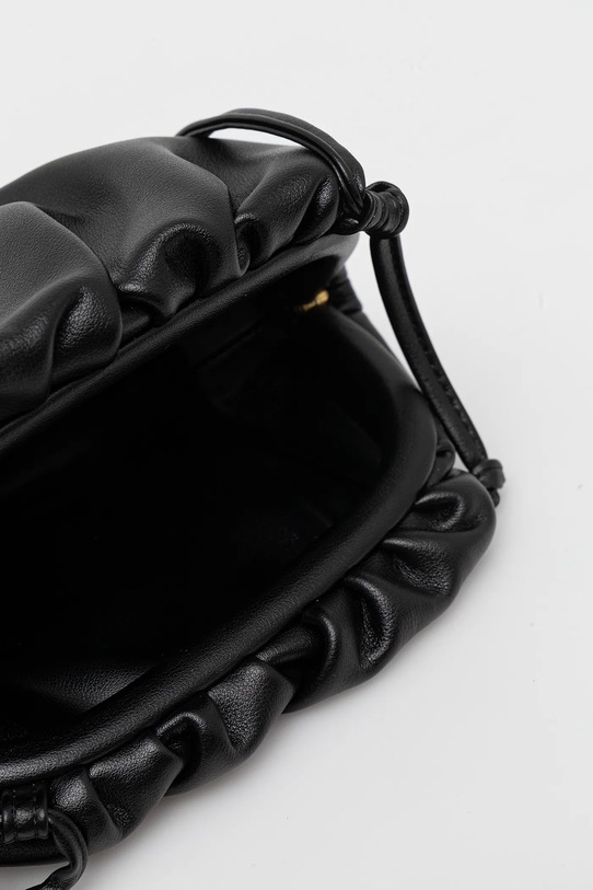 Answear.LAB torebka skórzana czarny YM.1.CMS