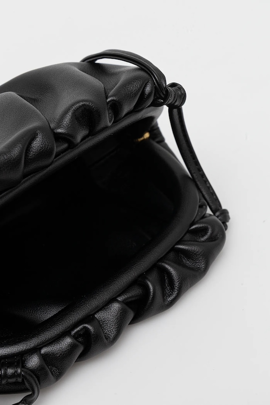 Answear.LAB torebka skórzana czarny YM.1.CMS