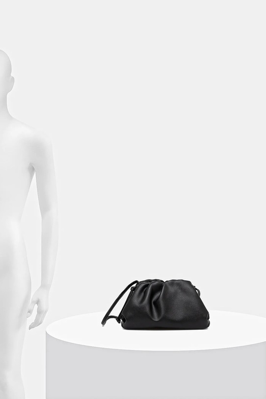 Answear.LAB torebka skórzana YM.1.CMS czarny