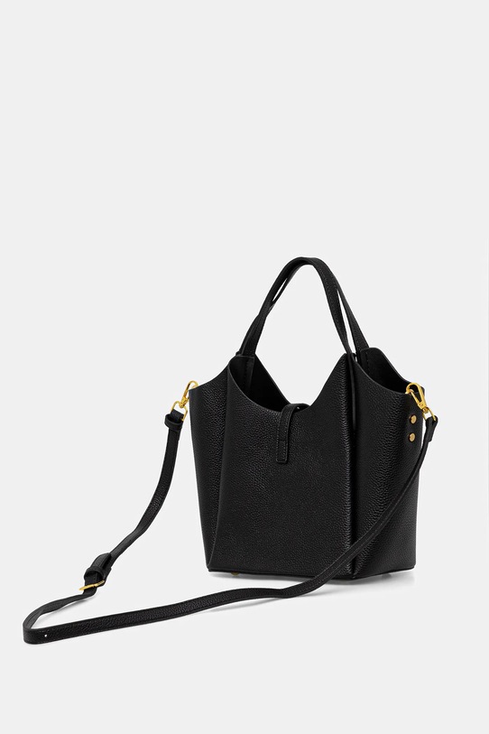 Akcesoria Answear.LAB torebka skórzana 1347.CMS czarny