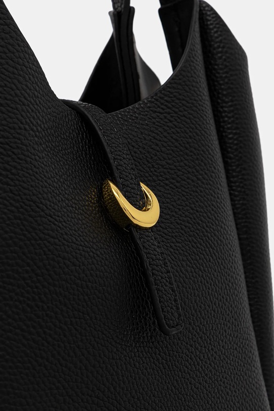 Answear.LAB torebka skórzana czarny 1347.CMS