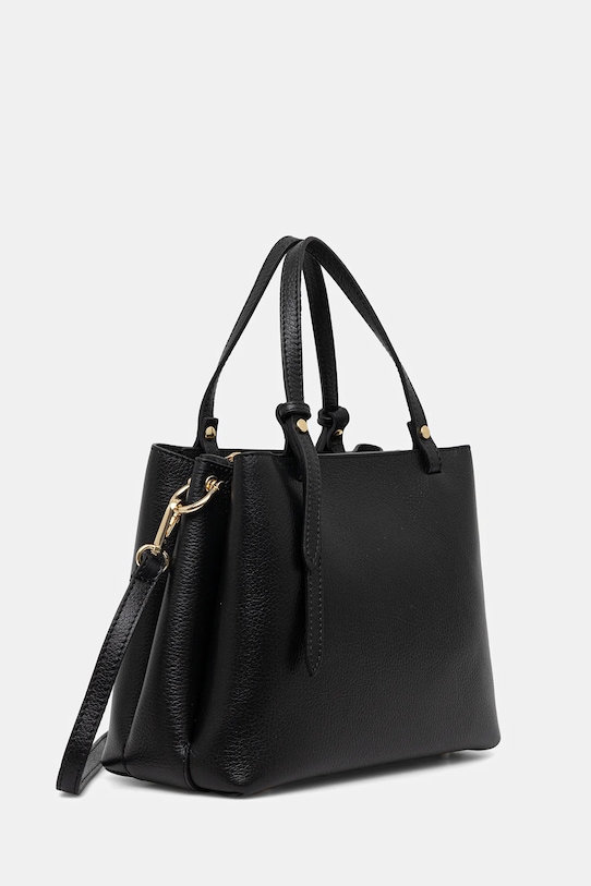 Answear.LAB torebka skórzana B3335 czarny WA25