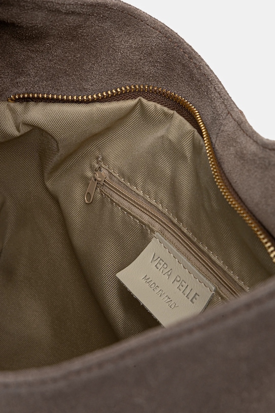 Answear.LAB torebka zamszowa beżowy SR3DZ.psr