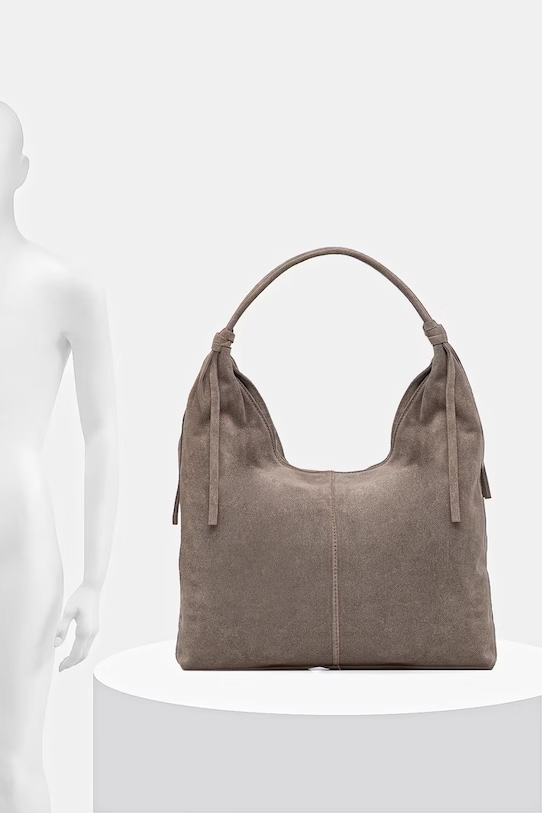 Answear.LAB geanta de mana din piele intoarsa SR3DZ.psr