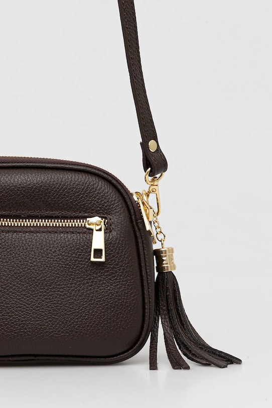 Αξεσουάρ Δερμάτινη τσάντα Answear.LAB SR6MM.psr καφέ