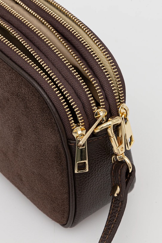 Δερμάτινη τσάντα Answear.LAB SR6MM.psr καφέ