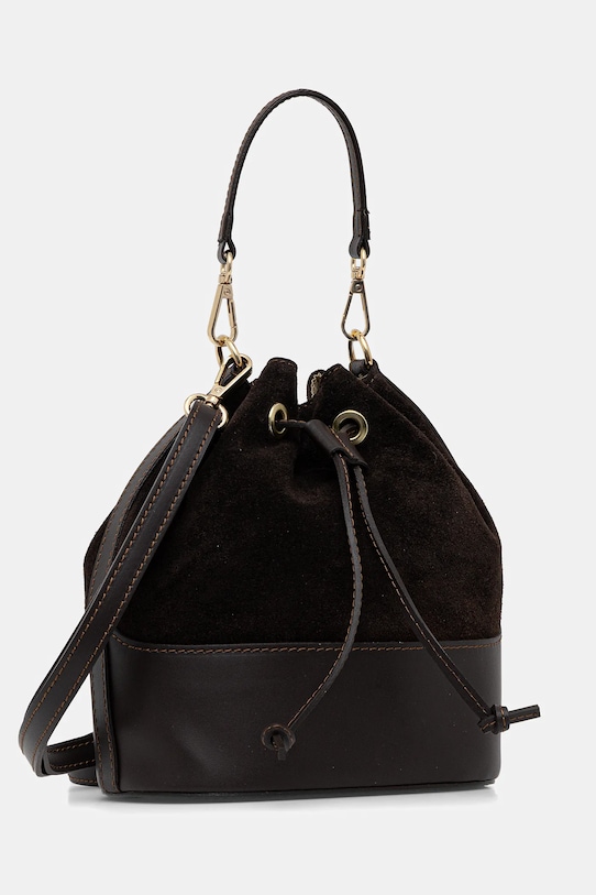 Answear.LAB torebka skórzana SR7DM.psr brązowy WA25