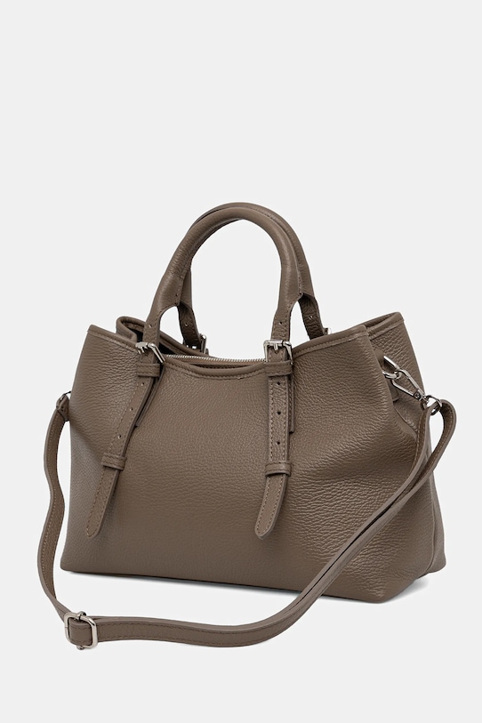 Akcesoria Answear.LAB torebka skórzana SR10DL.psr beżowy