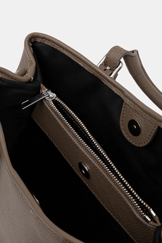 Answear.LAB torebka skórzana SR10DL.psr beżowy