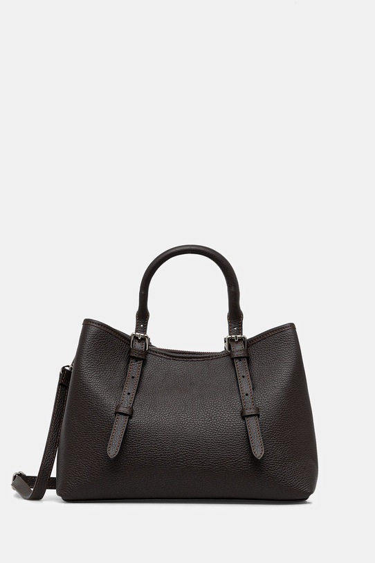 Answear.LAB torebka skórzana skóra licowa brązowy SR10DL.psr