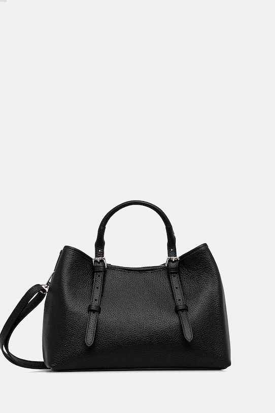 Answear.LAB torebka skórzana skóra licowa czarny SR10DL.psr