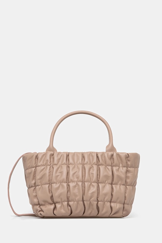 Kožená kabelka Answear.LAB usňová koža ružová SR12ML.psr