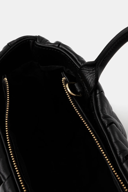 Kožená kabelka Answear.LAB SR12ML.psr čierna