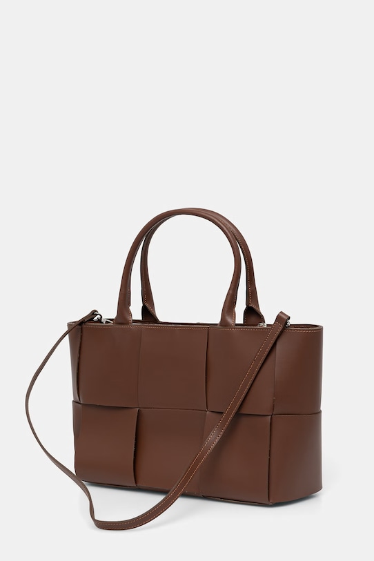 Accessori Answear.LAB borsa a mano in pelle SR11ML marrone