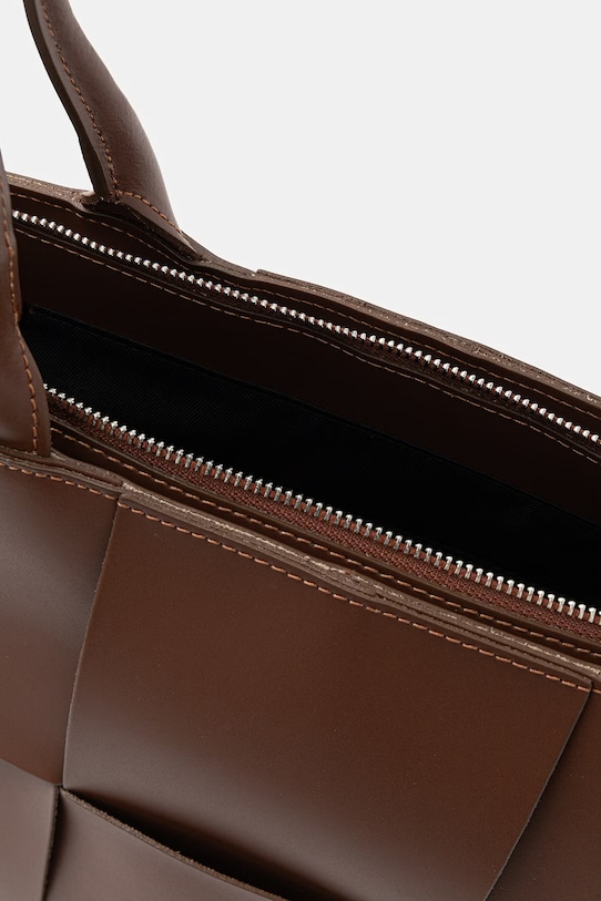 Answear.LAB borsa a mano in pelle SR11ML marrone