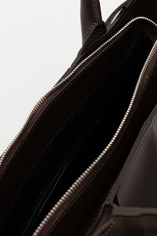 Δερμάτινη τσάντα Answear.LAB SR11ML καφέ