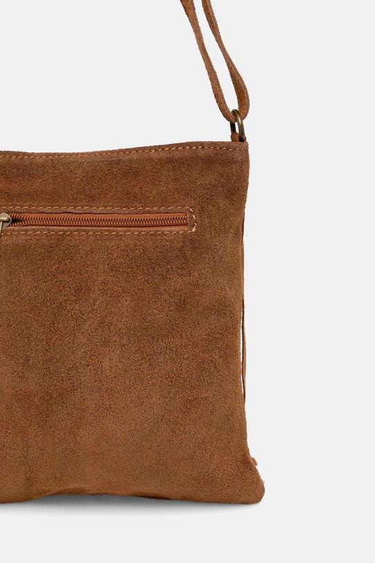 Akcesoria Answear.LAB torebka zamszowa 1327.hak brązowy