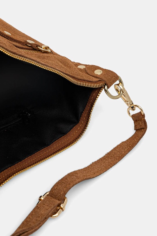 Answear.LAB torebka zamszowa 1315.hak brązowy