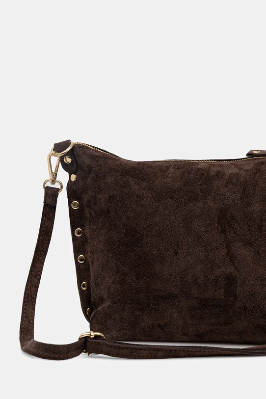 Answear.LAB torebka zamszowa brązowy 1315.hak