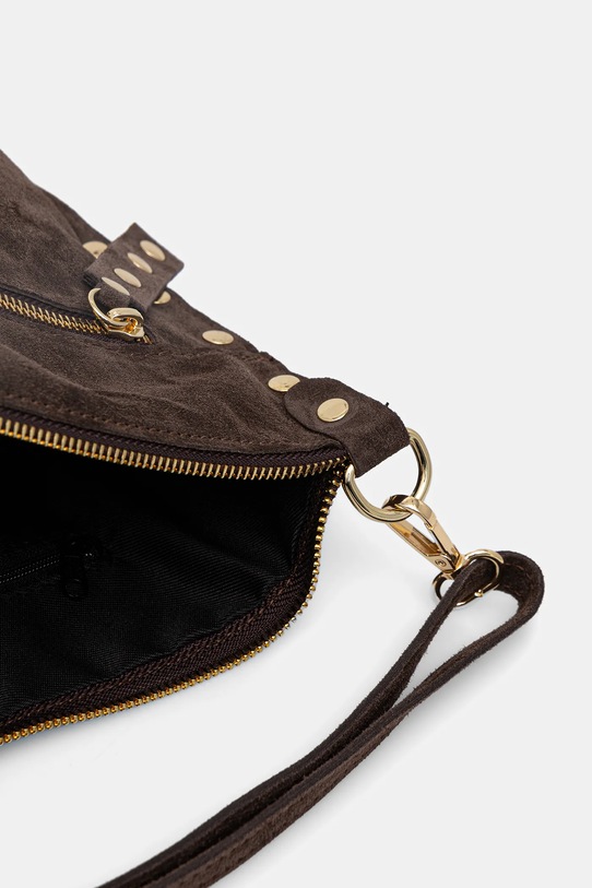 Answear.LAB torebka zamszowa 1315.hak brązowy