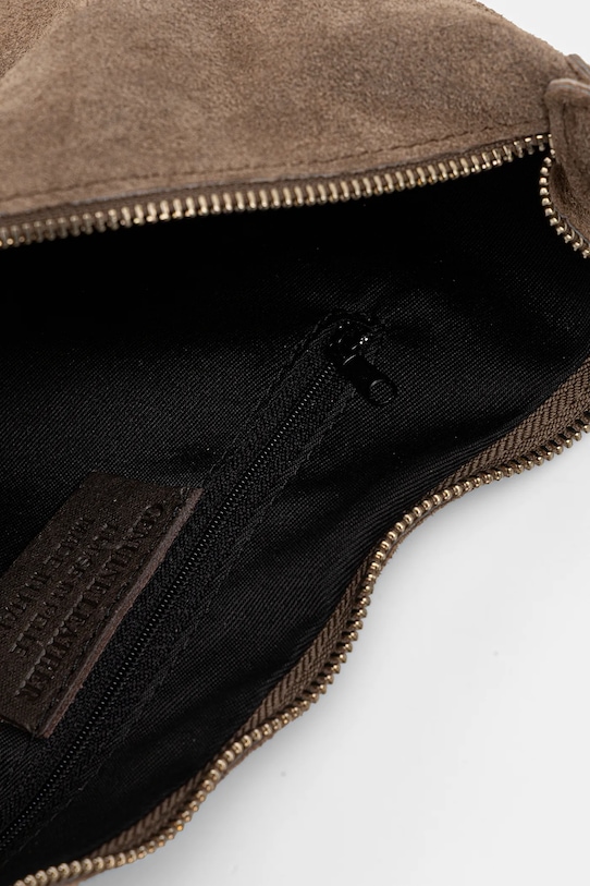 Answear.LAB torebka zamszowa 1045.hak brązowy