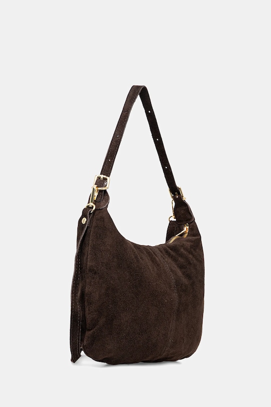 Answear.LAB torebka zamszowa 1045.hak brązowy WS26