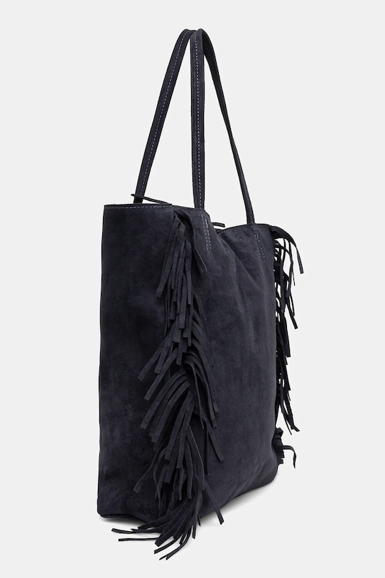 Answear.LAB torebka zamszowa 915.hak granatowy WA25