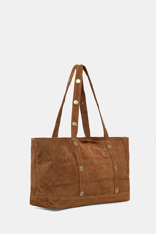 Answear.LAB torebka zamszowa 1316.hak brązowy WS26