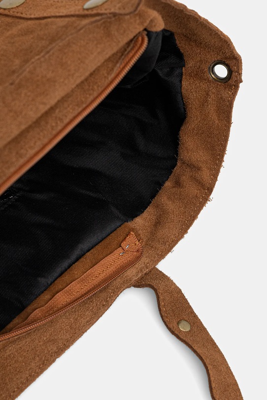 Answear.LAB torebka zamszowa 1316.hak brązowy