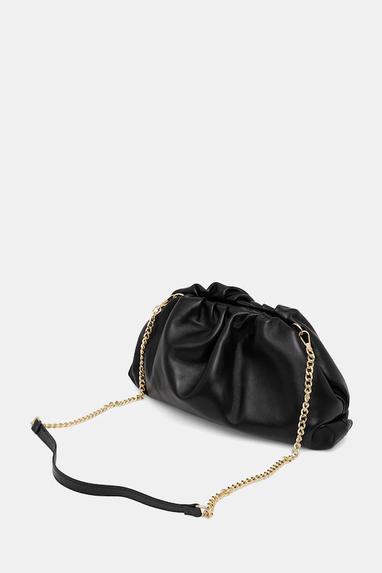 Akcesoria Answear.LAB torebka skórzana 1161.hak czarny