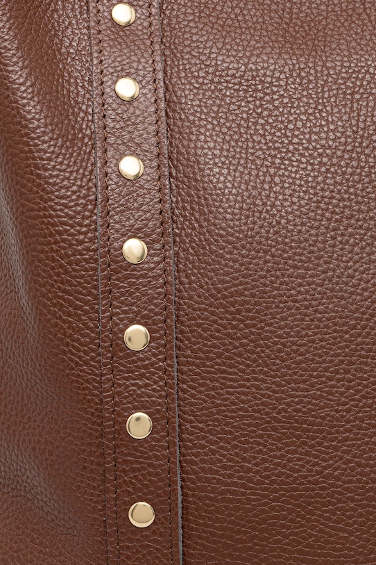 Kožená kabelka Answear.LAB hnedá 1132.hak