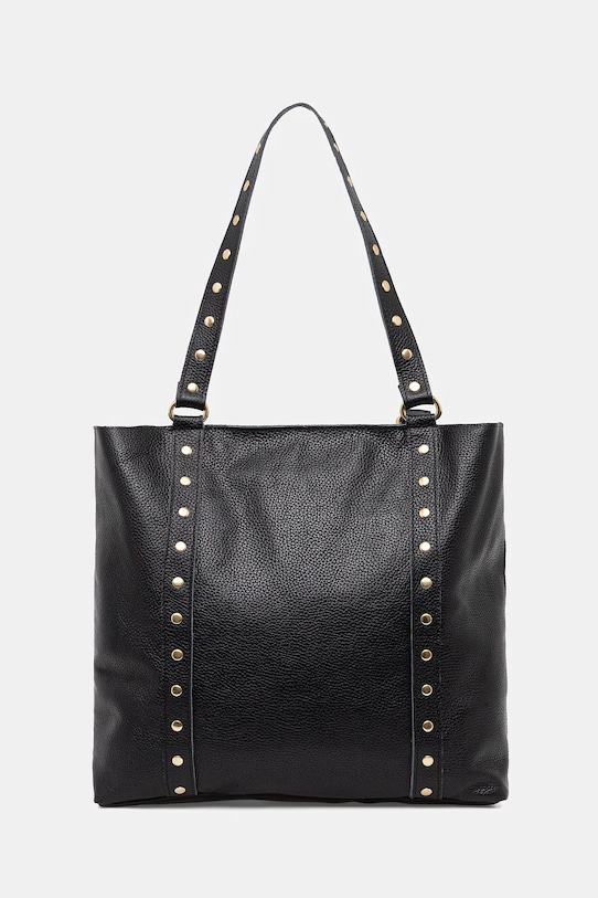 Answear.LAB torebka skórzana mieści A4 czarny 1132.hak